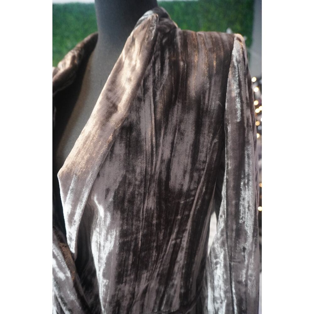 H&M Velour Style Blazer size 2 - Picture 3 of 10